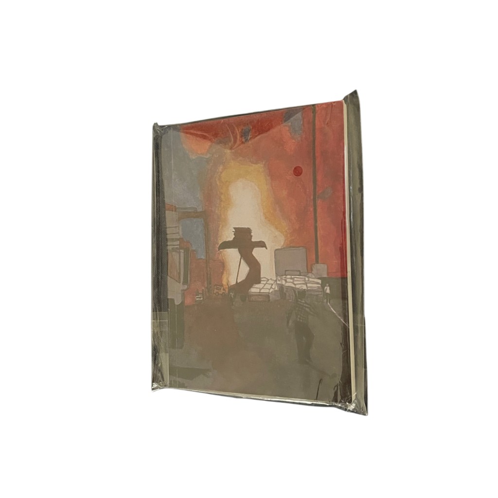 מחברת השראה B6 עשן כתום