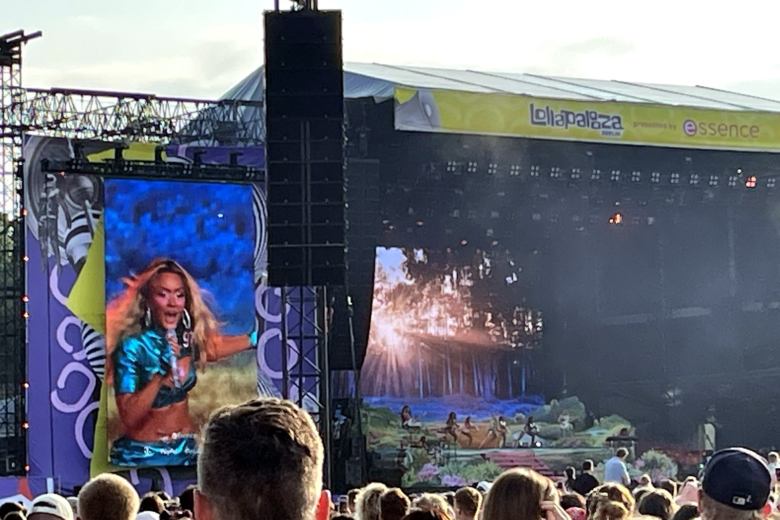 Lollapalooza Berlin - במה קהל ותאורה